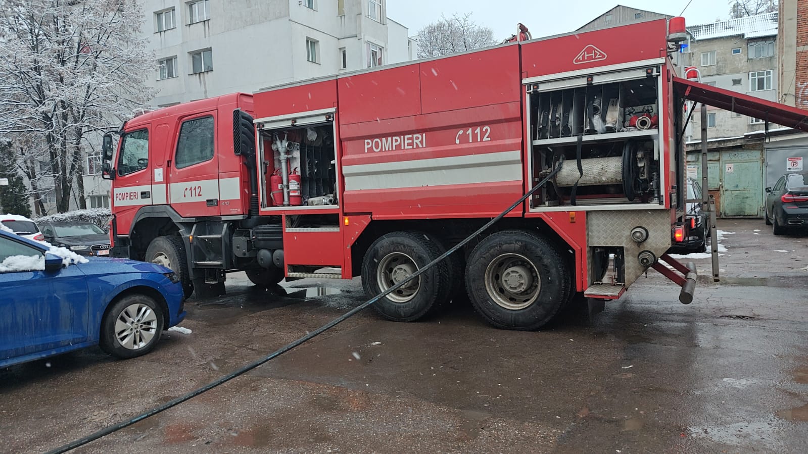 Un tânăr din Botoșani a dat foc apartamentului mamei sale în ajun de Crăciun