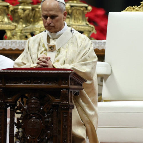 Papa Leon al XIV-lea condamnă suferința palestinienilor în predica de Crăciun