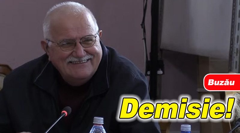 Aurelian Mareș demisionează din Consiliul Local Buzău după un an și trei luni