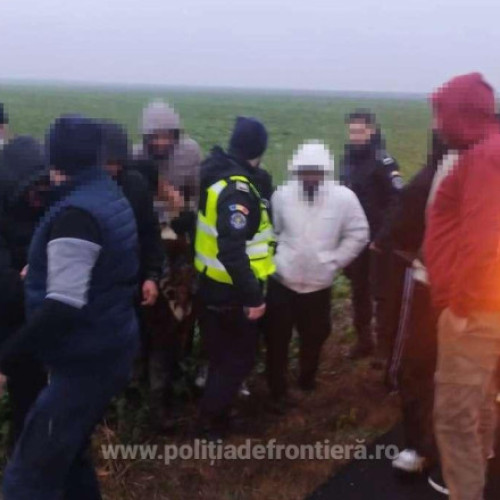 Poliția de frontieră descoperă 14 persoane fără documente între Negru Vodă și Cerchezu