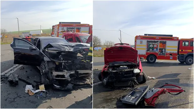 Șapte persoane implicate în accident grav pe DN 2A, în județul Constanța