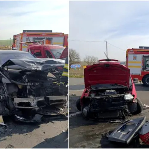 Șapte persoane implicate în accident grav pe DN 2A, în județul Constanța
