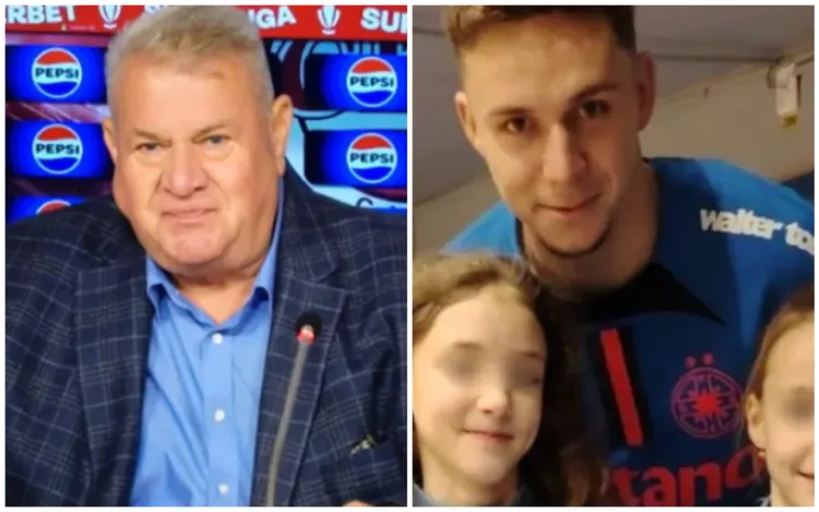 Louis Munteanu poartă tricoul FCSB la un turneu caritabil, președintele CFR Cluj confirmă un transfer în străinătate