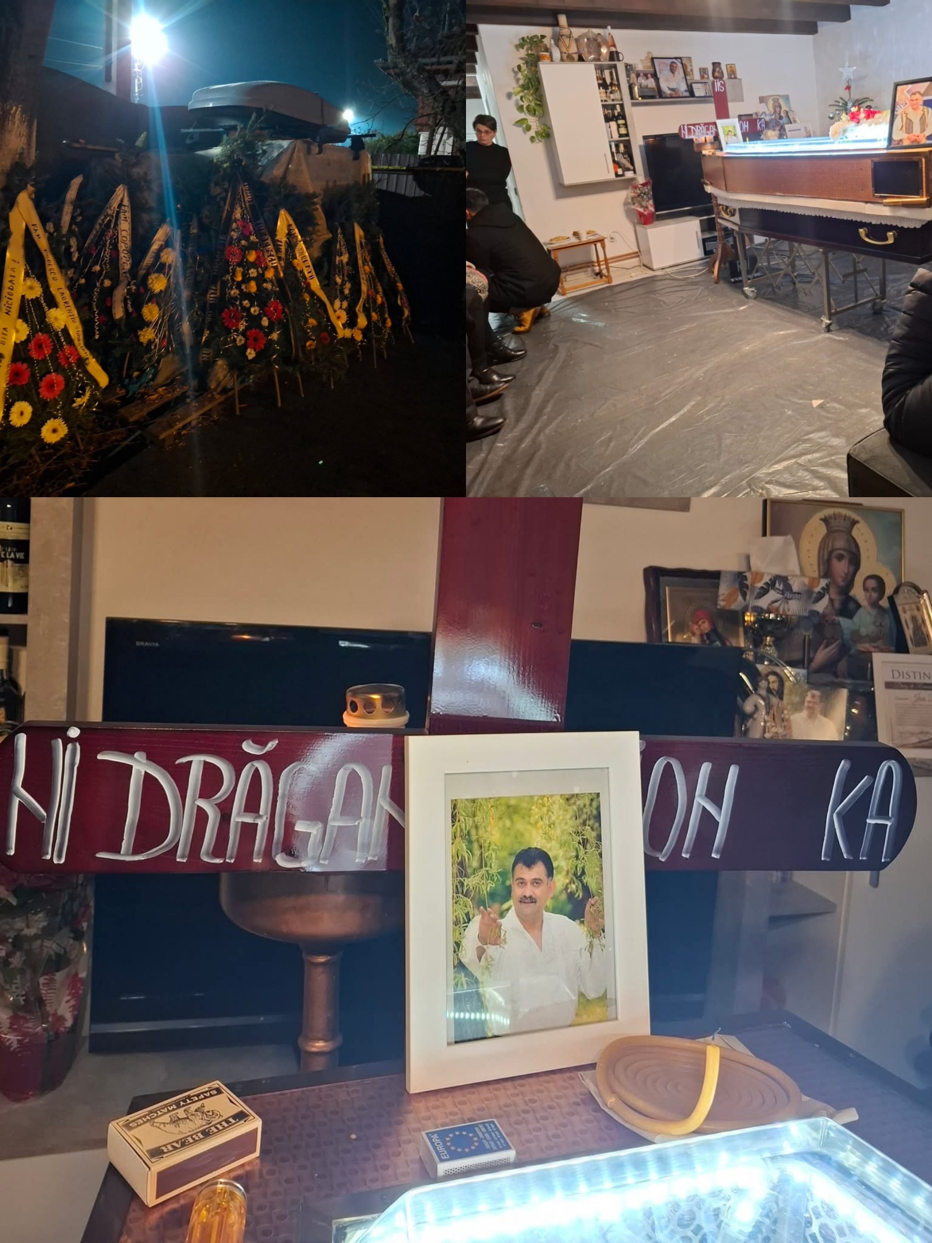 Ion Drăgan, regretat artist din Gorj, a fost condus pe ultimul drum