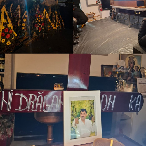 Ion Drăgan, regretat artist din Gorj, a fost condus pe ultimul drum