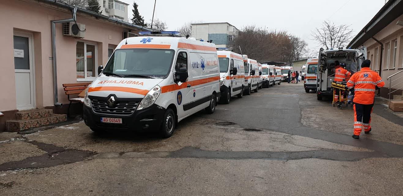 Serviciul de Ambulanță Constanța a intervenit în 608 cazuri în două zile de Crăciun