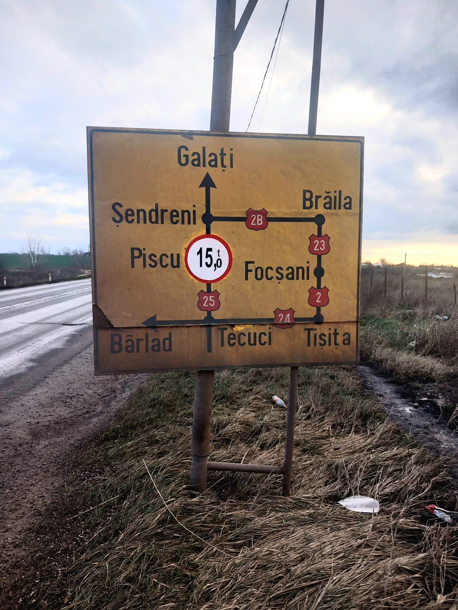 DRDP Buzău impune restricții pe podul de pe DN 25 din cauza degradărilor