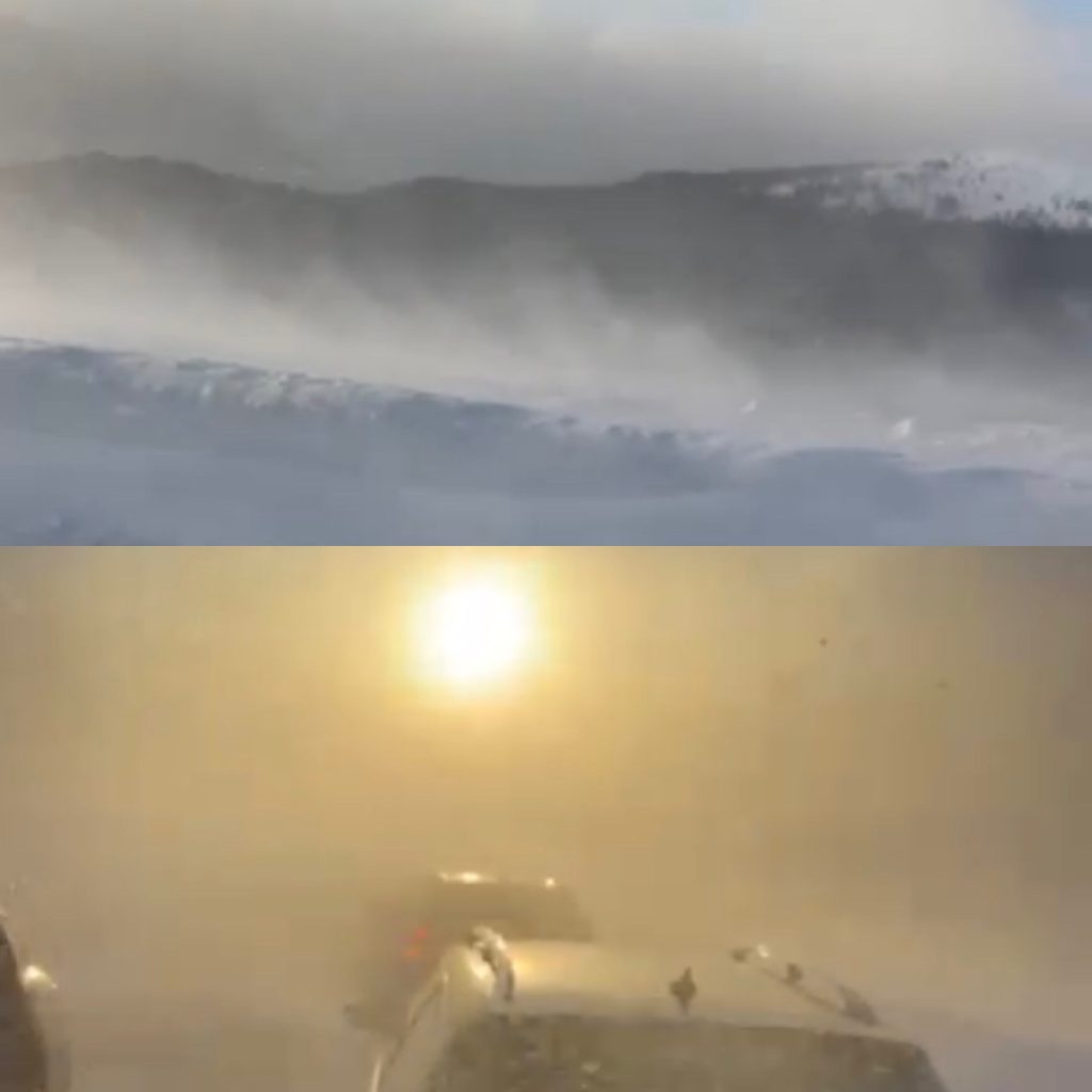 Autoritățile închid drumul spre Rânca din cauza viscolului și condițiilor meteo extreme