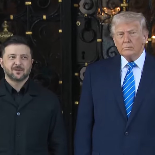 Trump și Zelenski discută la Mar-a-Lago după convorbirea cu Putin despre situația din Donbas