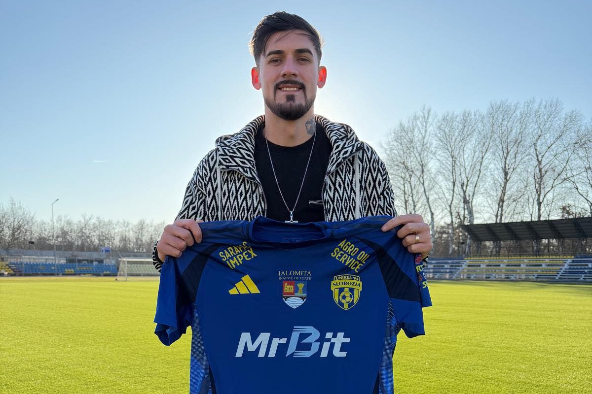 Unirea Slobozia întărește mijlocul terenului cu Alexandru Albu