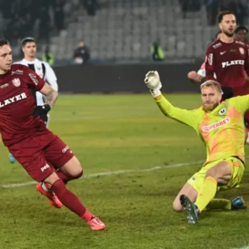 Universitatea Cluj negociază transferul portarului Edvinas Gertmonas în străinătate