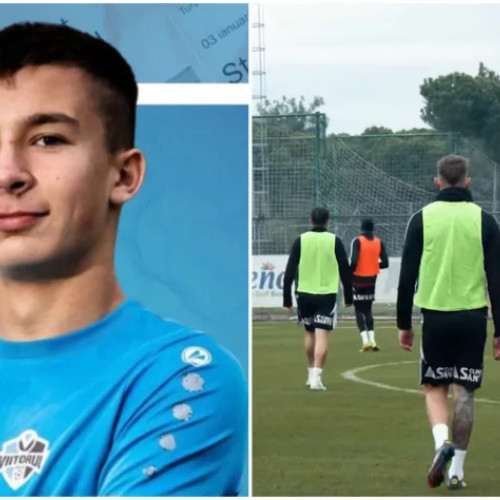 Universitatea Cluj încurajează viitorul cu un tânăr atacant în cantonamentul din Antalya