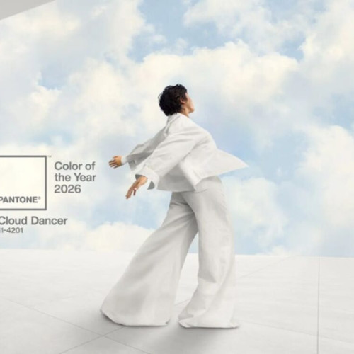 Cloud Dancer, nuanța albă care modelează tendințele din modă și design în 2026