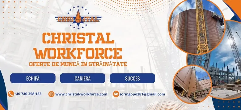 Christal European Workforce sprijină specialiștii români cu locuri de muncă bine plătite în Europa