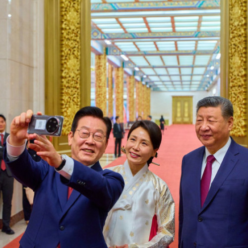 Lee Jae Myung cere resetarea relațiilor dintre Coreea de Sud și China la o vizită oficială în Beijing