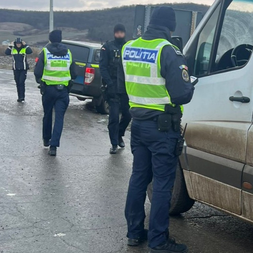 Poliția din Botoșani aplică 62 de amenzi într-o acțiune rutieră de început de an