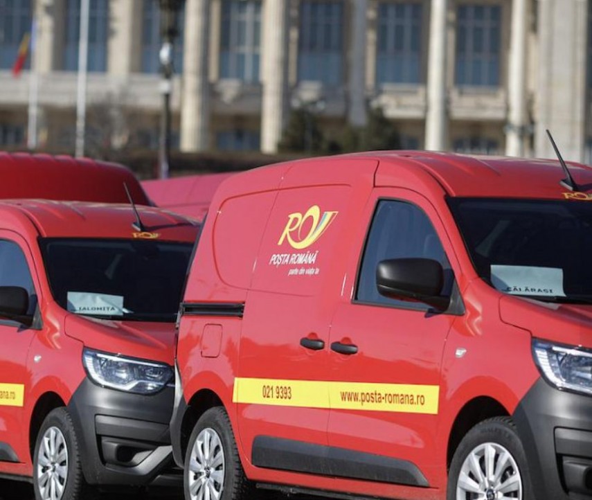 Poșta Română vinde șase autoutilitare Volkswagen Caddy fabricate în 2009