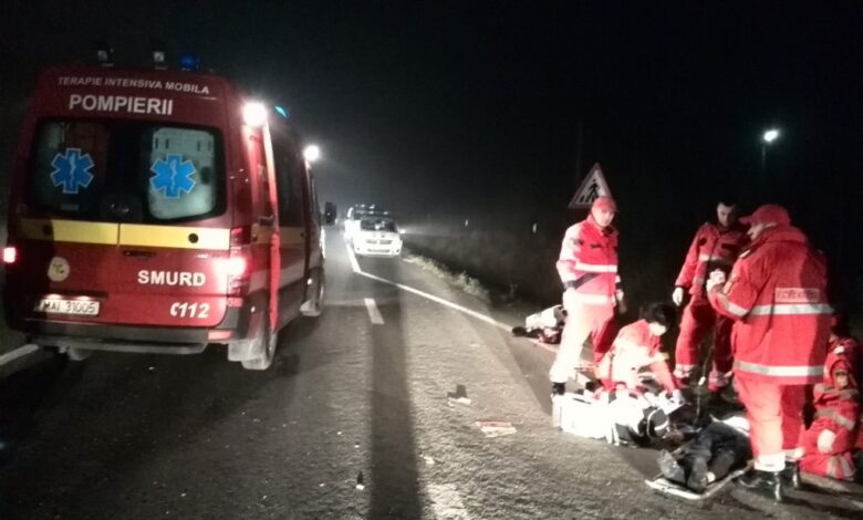 Accident grav pe DN 2B la ieșirea din Buzău spre Brăila