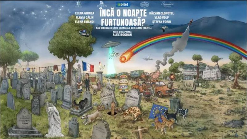 Teatrul pe Țeavă continuă succesul cu „Încă o noapte furtunoasă?” duminică, 11 ianuarie