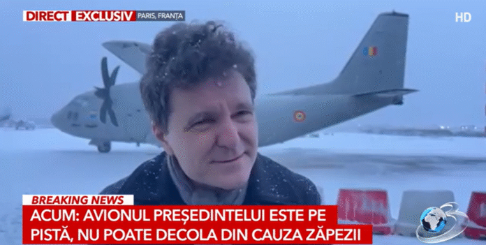 Nicușor Dan întârzie în Franța din cauza condițiilor meteo și lipsei unui avion prezidențial