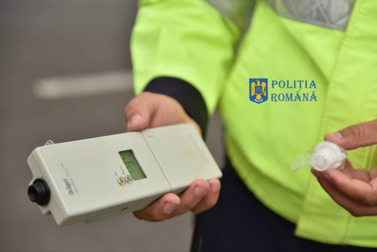 Polițiștii din Săliștea de Sus au oprit un șofer băut în Moisei