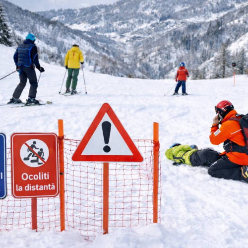 Salvamont România subliniază importanța respectării regulilor de siguranță pe pârtie