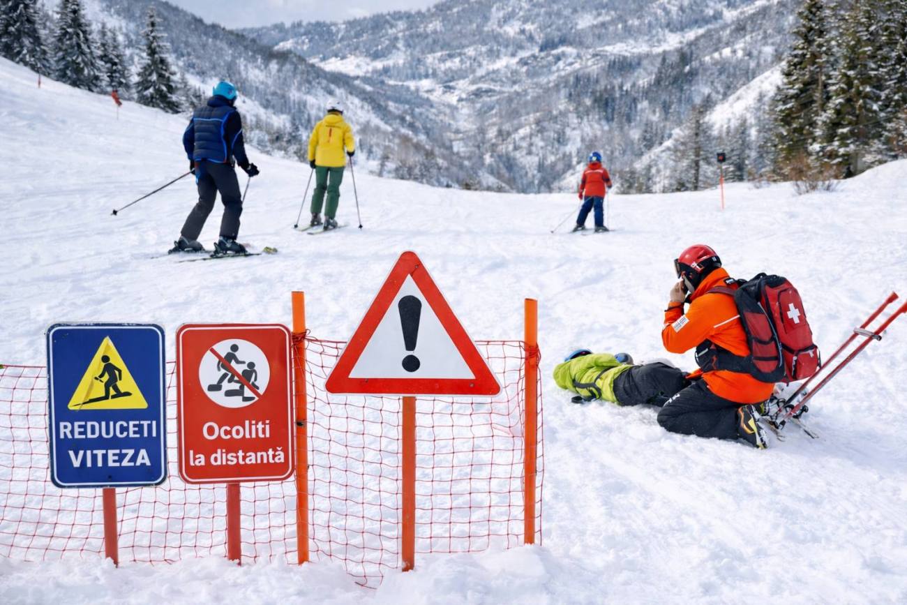 Salvamont România subliniază importanța respectării regulilor de siguranță pe pârtie