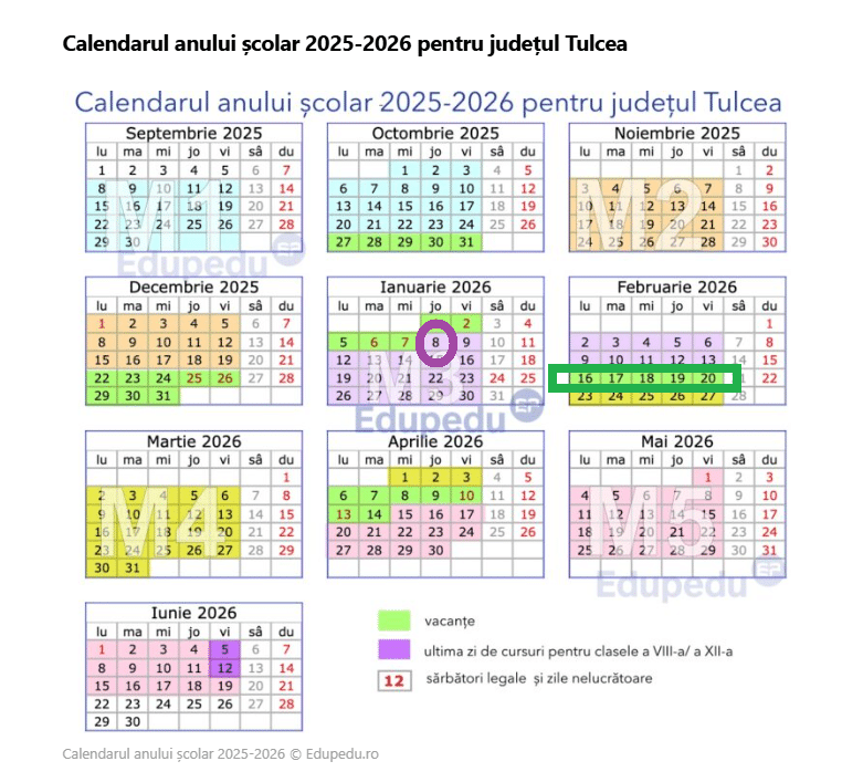 Târgul de Crăciun din Tulcea se încheie odată cu debutul celui de-al treilea modul școlar