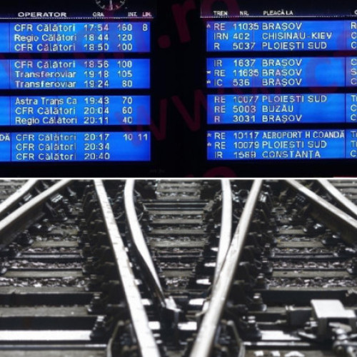 Trenurile CFR Călători au înregistrat întârzieri majore din cauza unor probleme tehnice pe secția Periș-Buftea