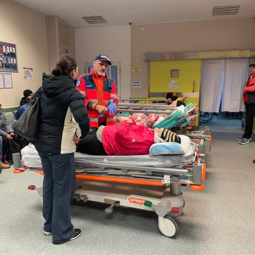 Ninsorile au provocat 20 de traumatisme și accidente la Iași în primele ore ale zilei