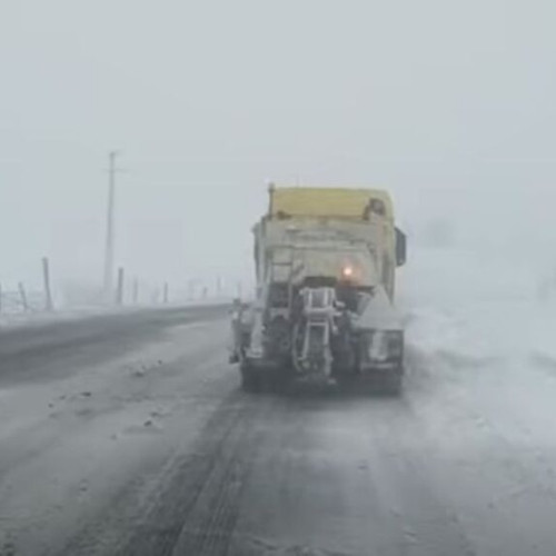 Secția de Drumuri Naționale Bistrița continuă acțiunile pentru siguranța circulației