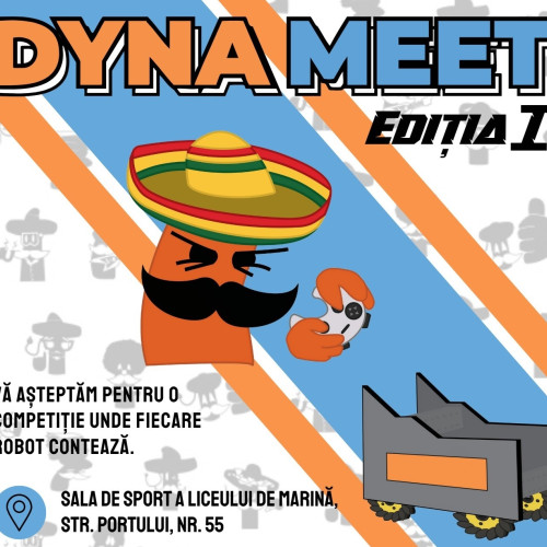 Echipă de robotică organizează prima ediție a „DynaMeet” la liceul din Maican