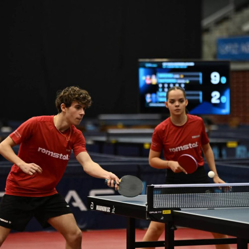 Tricolorii câștigă primele medalii la WTT Youth Contender Linz 2026 la dublu mixt