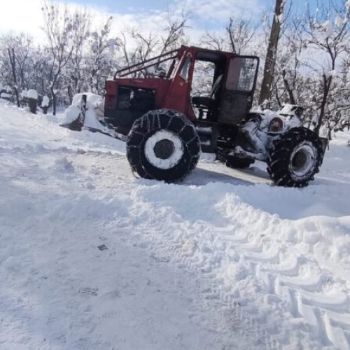 Primăria Pestișu Mic coordonează deszăpezirea cu sprijinul voluntarilor și autorităților locale