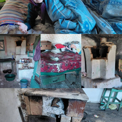 Primarul din Glodeni intervine pentru a ajuta o femeie în vârstă rămasă fără căldură în ger