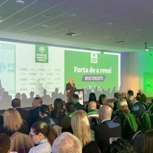 Antonel Tanase, noul președinte al filialei Forța Dreptei București, cu sprijinul a peste 400 de delegați