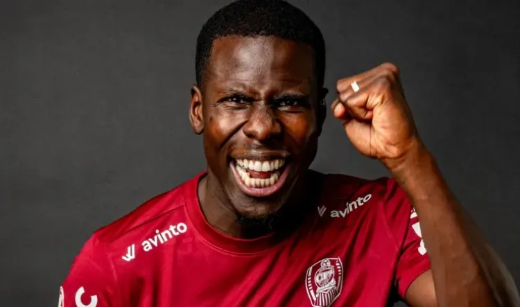 Kurt Zouma primește cu optimism despărțirea de CFR Cluj