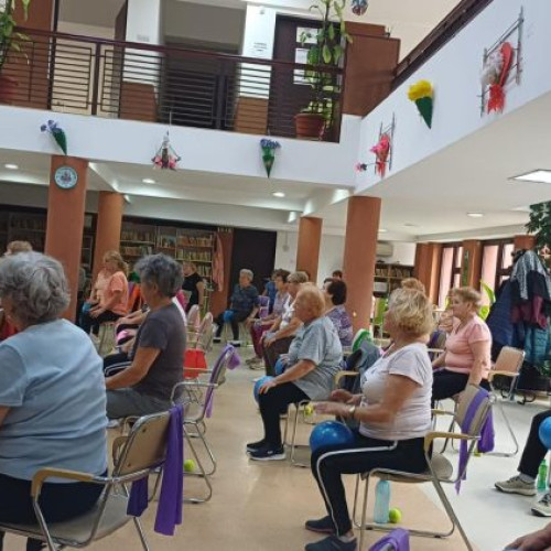 Senioarele din Baia Mare încep anul 2026 cu activități sportive la Centrul Rivulus Pueris