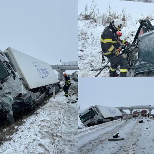 Șofer decapitat într-un accident grav pe centura sud a Timișoarei