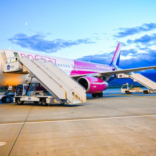Aeroportul Internațional Sibiu investighează o situație la sol după aterizarea unui avion Wizz Air