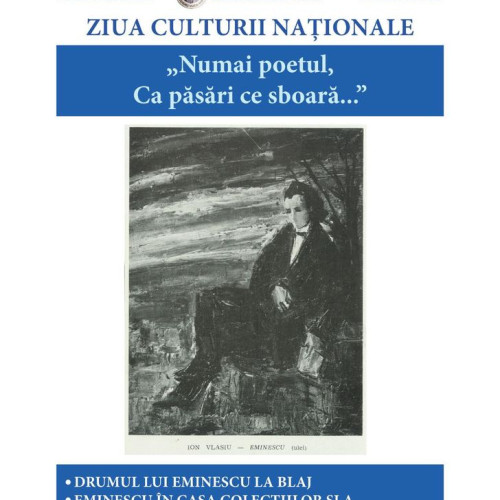 Eveniment poetic și istoric programat joi, 15 ianuarie, la ora 18.00