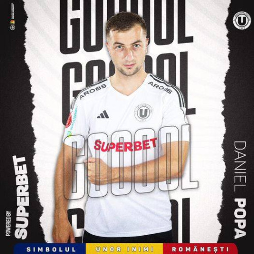 Jucătorul universității clujene, Daniel Popa, a asigurat victoria în campionat în meciul cu Botoșani