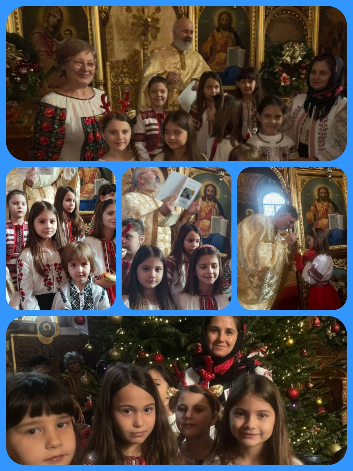 Elevii Școlii Nr. 28 din Galați au organizat o serbare religioasă înainte de Crăciun