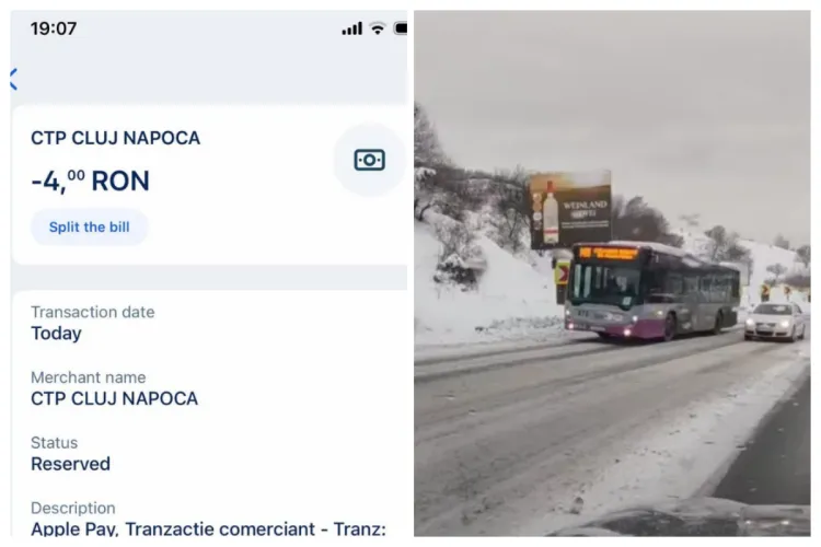 Clujenii au fost taxați greșit cu 4 lei în transportul public din cauza unei erori de sistem