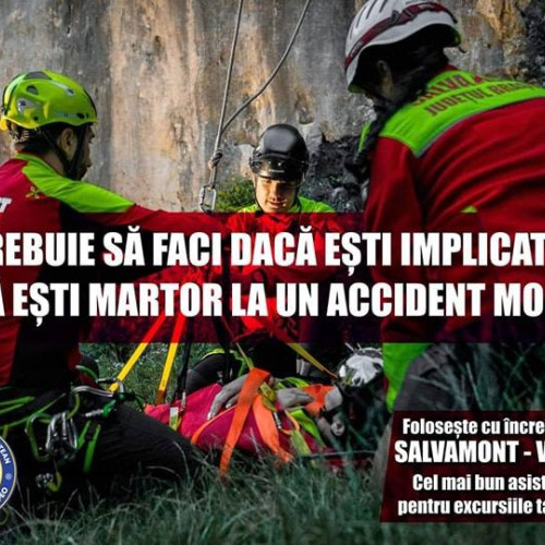Sfaturile salvatorilor pentru turistii martori ai unui accident montan, cum sa actionezi si sa comunici in situatii de urgenta