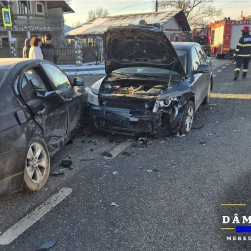 Accident rutier în comuna Gura Ocniței soldat cu o persoană rănită