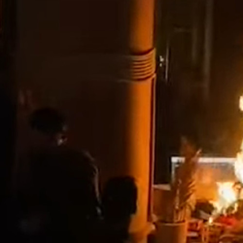 Incendiu minor provocat de artificii la un restaurant din Madrid, proprietarul interzice pirotehnice