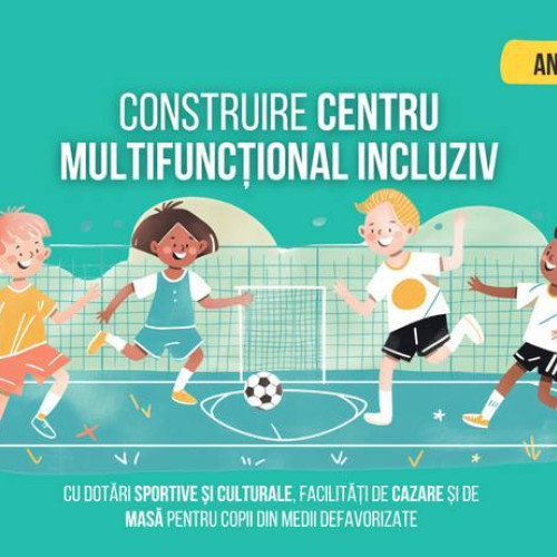 Help Autism construiește un centru multifuncțional incluziv în comuna Bezdead, județul Dâmbovița