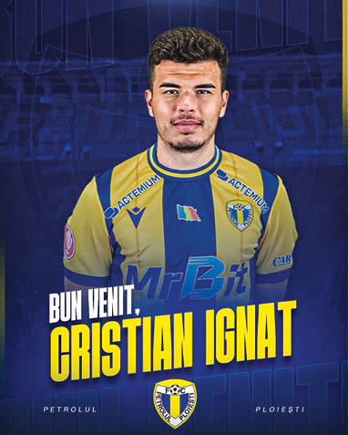 Petrolul Ploiești împrumută fundașul Cristian Ignat de la Rapid București