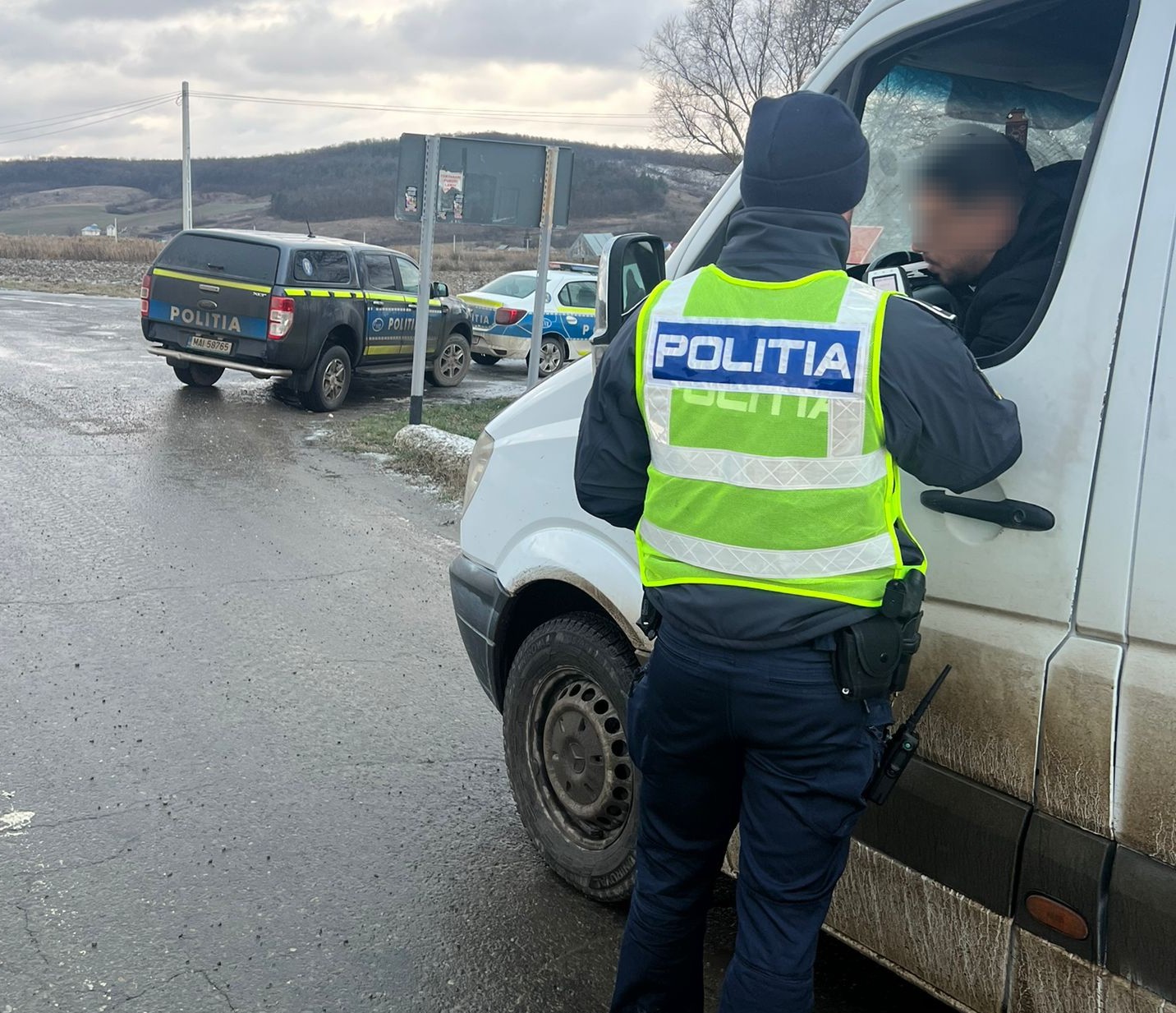 Poliția din Darabani aplică sancțiuni pentru nereguli la drumurile publice
